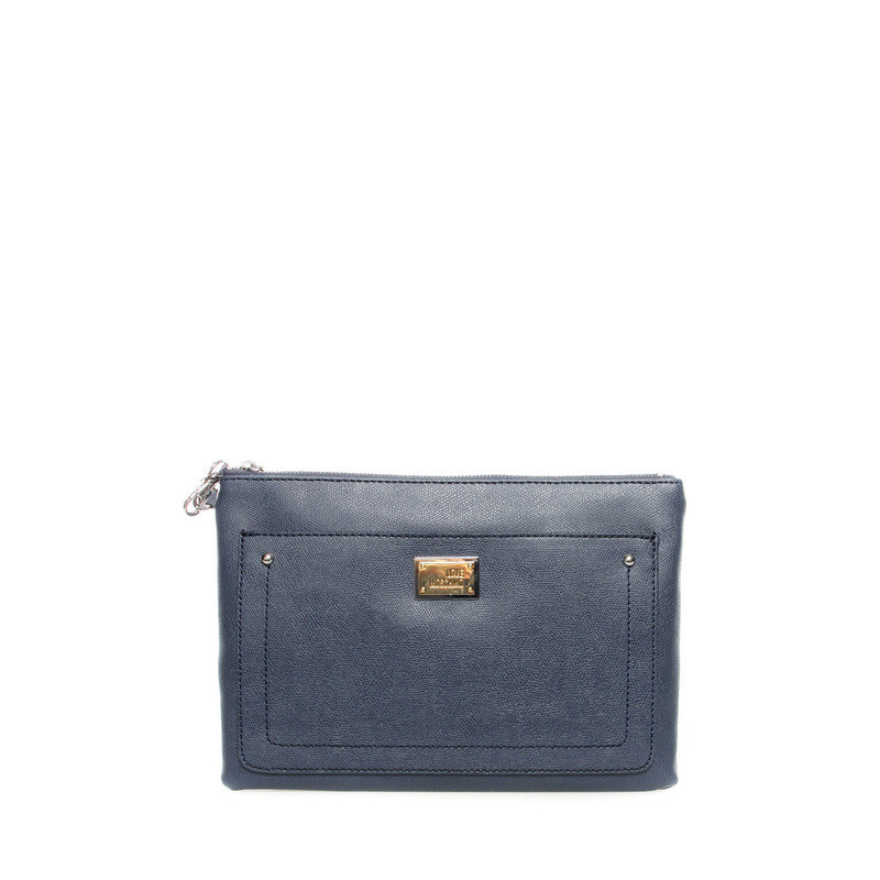 Clutch Moschino Love blue